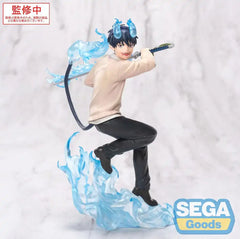 Blue Exorcist Shimane Illuminati Saga Xross Link PVC Statue Rin Okumura 18 cm - Smalltinytoystore