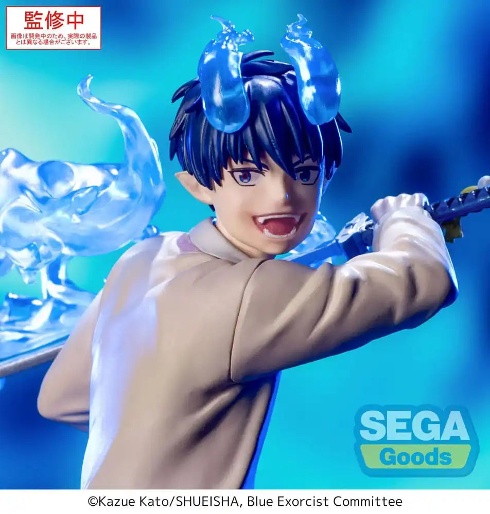 Blue Exorcist Shimane Illuminati Saga Xross Link PVC Statue Rin Okumura 18 cm - Smalltinytoystore