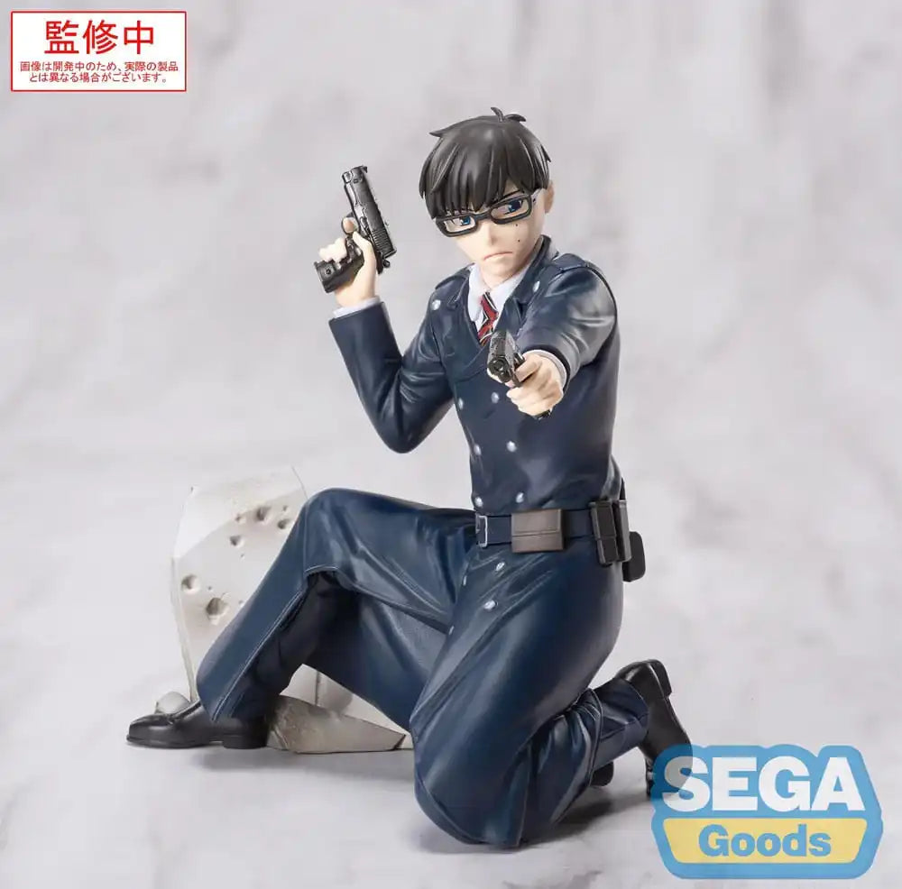 Blue Exorcist Shimane Illuminati Saga Xross Link PVC Statue Yukio Okumura 14 cm - Smalltinytoystore