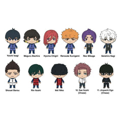 Blue Lock 3D PVC-Taschenanhänger Series 1 Display (24) - Smalltinytoystore