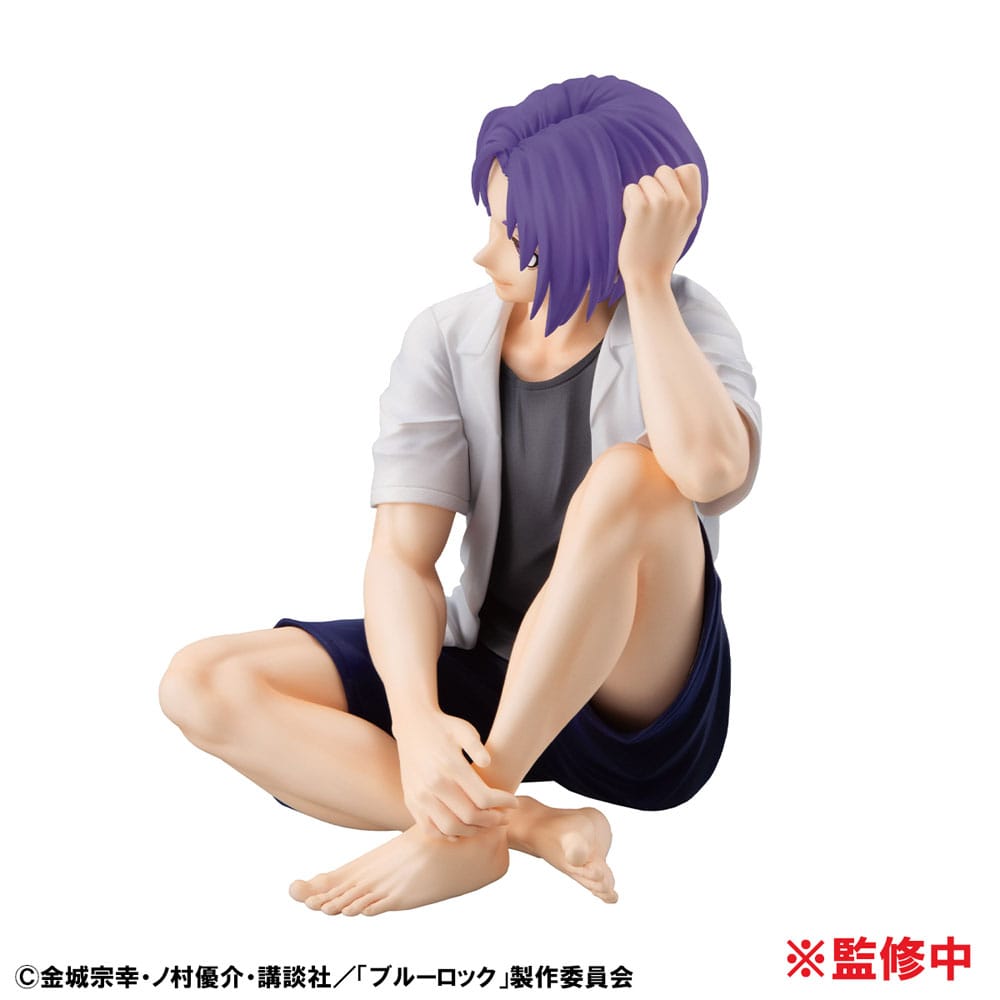 Blue Lock G.E.M. Serie PVC Statue Reo Mikage Palm Size 9 cm - Smalltinytoystore