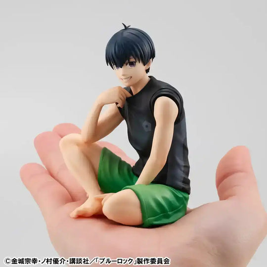 Blue Lock G.E.M. Serie PVC Statue Yoichi Isagi Palm Size 9 cm - Smalltinytoystore