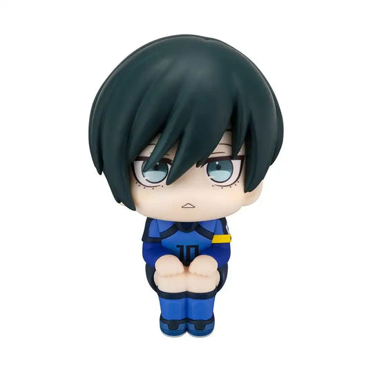 Blue Lock Look Up PVC Statue Rin Itoshi Japanese National Player Match Ver. 11 cm - Smalltinytoystore