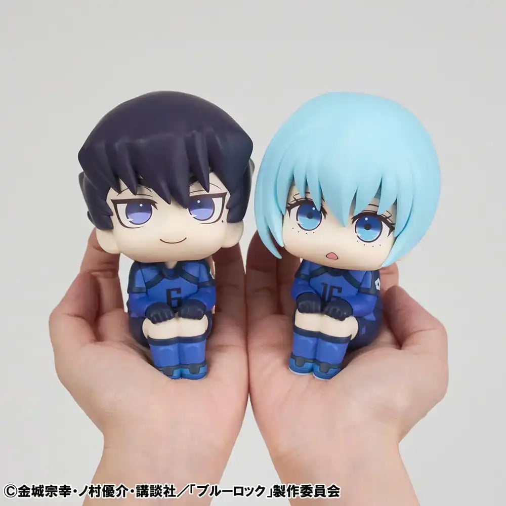 Blue Lock Look Up PVC Statue Tabito Karasu & Yo Hiori Set (with gift) 11 cm - Smalltinytoystore