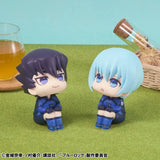 Blue Lock Look Up PVC Statue Tabito Karasu & Yo Hiori Set (with gift) 11 cm - Smalltinytoystore