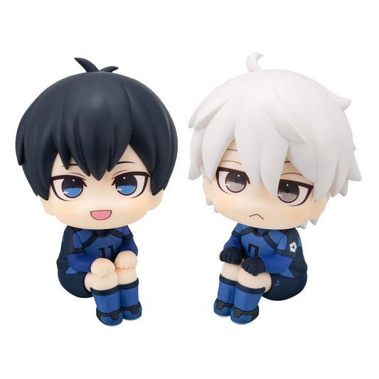 Blue Lock Look Up PVC Statue Yoichi Isagi & Seishiro Nagi Japanese National Player Match Ver. 11 cm (with gift) - Smalltinytoystore