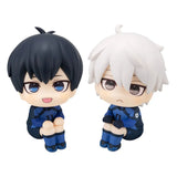 Blue Lock Look Up PVC Statue Yoichi Isagi & Seishiro Nagi Japanese National Player Match Ver. 11 cm (with gift) - Smalltinytoystore