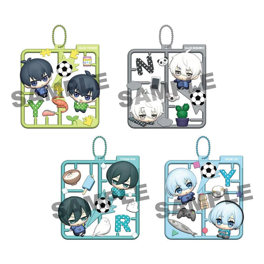 Blue Lock Plat Collection Anhänger Vol. 1 Sortiment (4) - Smalltinytoystore