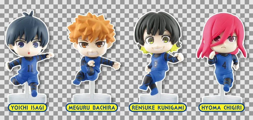 Blue Lock Twinchees Minifiguren Hoppin' 5 cm Display (24) - Smalltinytoystore