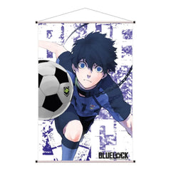 Blue Lock Wandrolle Isagi 60 x 90 cm - Smalltinytoystore