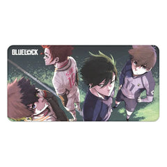Blue Lock XXL Mousepad Isagi, Rin, Sae & Oliver - Smalltinytoystore