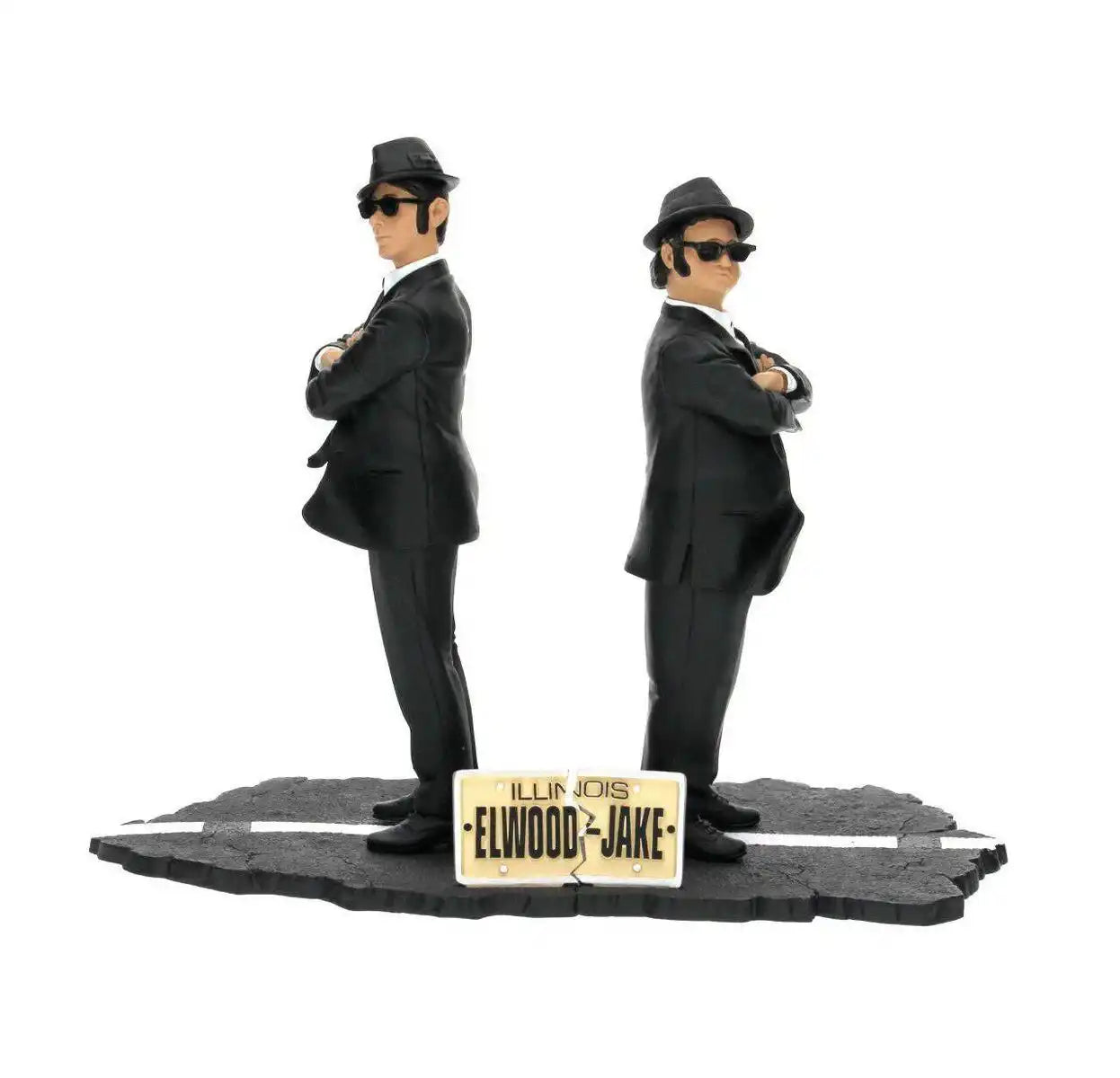 Blues Brothers Movie Icons Statuen Doppelpack Jake & Elwood 18 cm - Smalltinytoystore