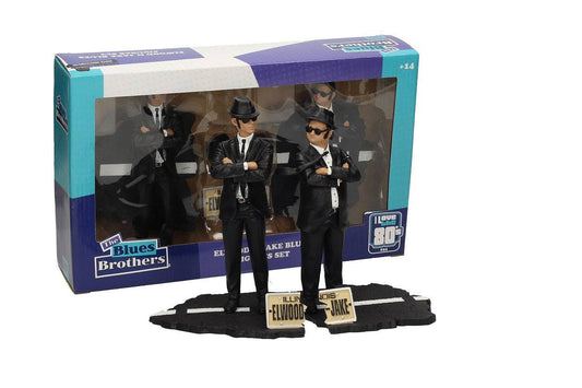 Blues Brothers Movie Icons Statuen Doppelpack Jake & Elwood 18 cm - Smalltinytoystore