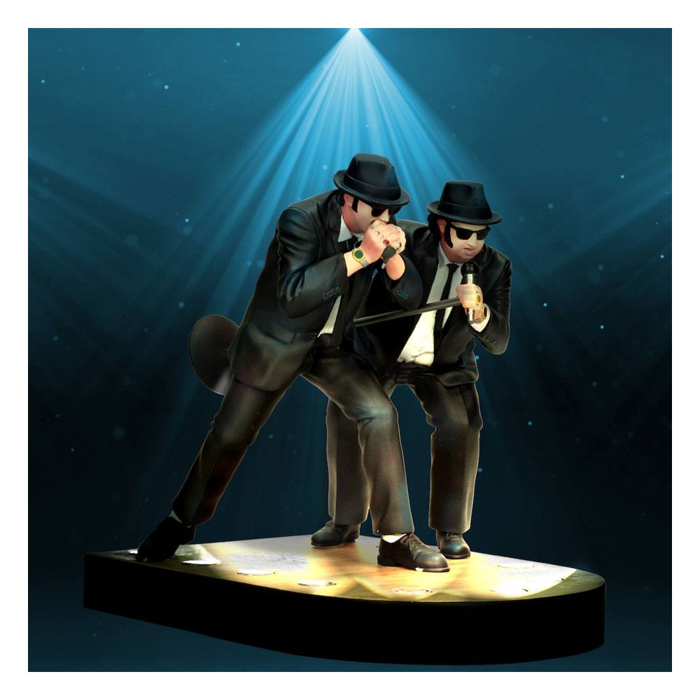 Blues Brothers Statue Jake & Elwood On Stage 17 cm - Smalltinytoystore