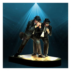 Blues Brothers Statue Jake & Elwood On Stage 17 cm - Smalltinytoystore