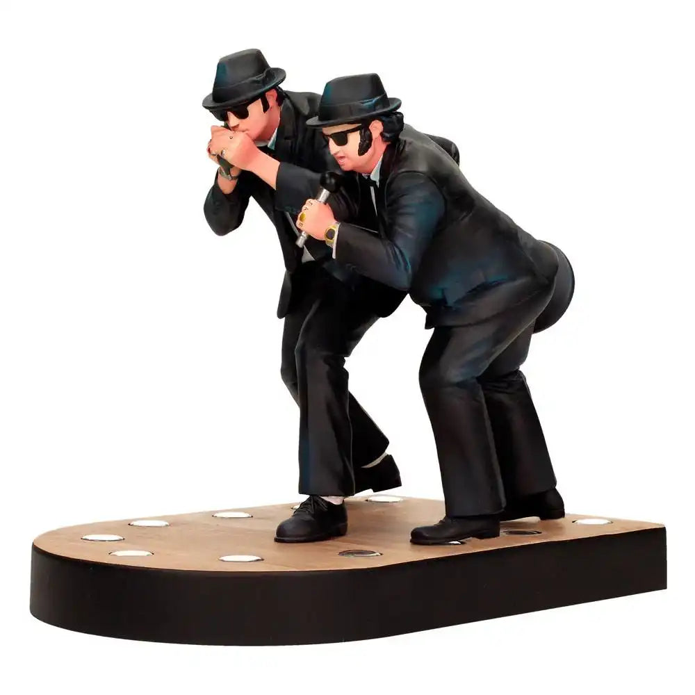 Blues Brothers Statue Jake & Elwood On Stage 17 cm - Smalltinytoystore