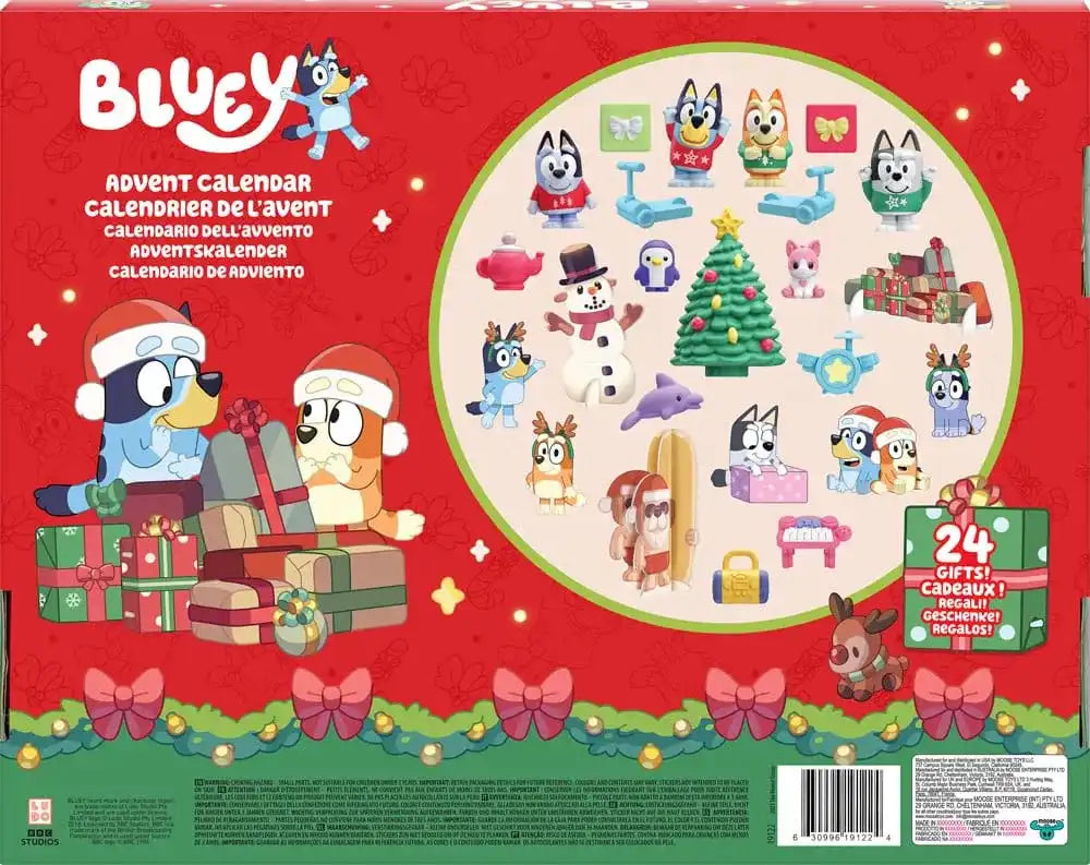 Bluey Adventskalender Minifiguren