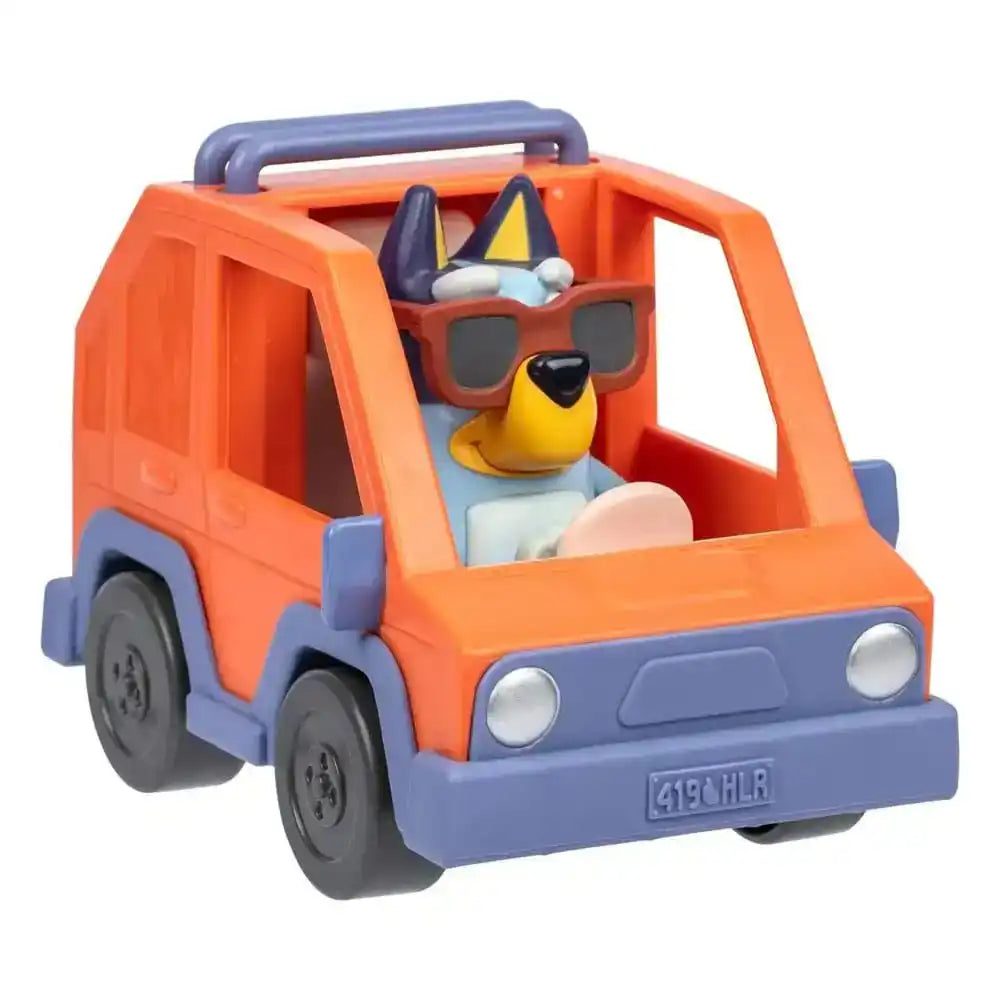 Bluey Minifiguren Spielset Bluey & 4WD Auto