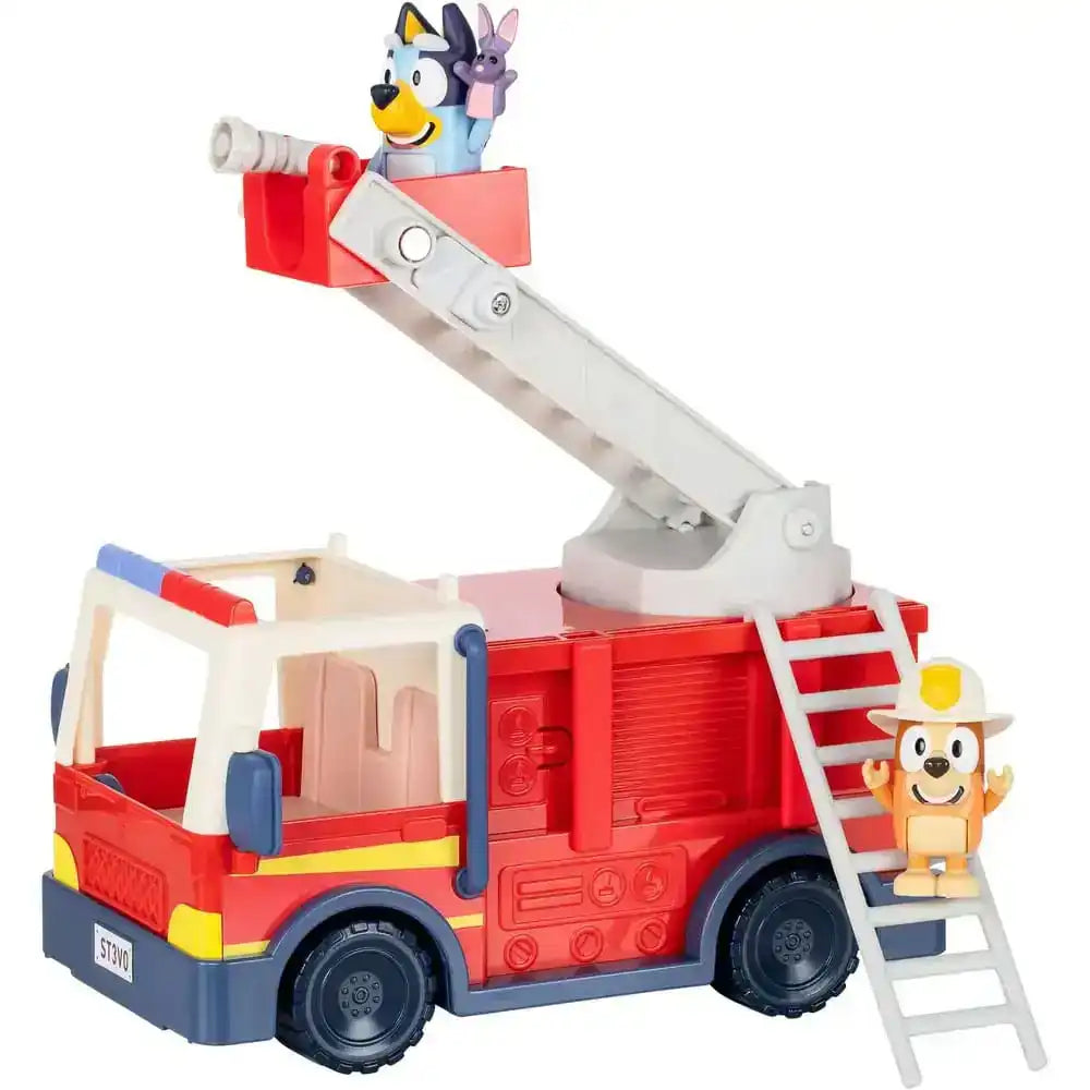 Bluey Minifiguren Spielset Bluey Feuerwehrwagen