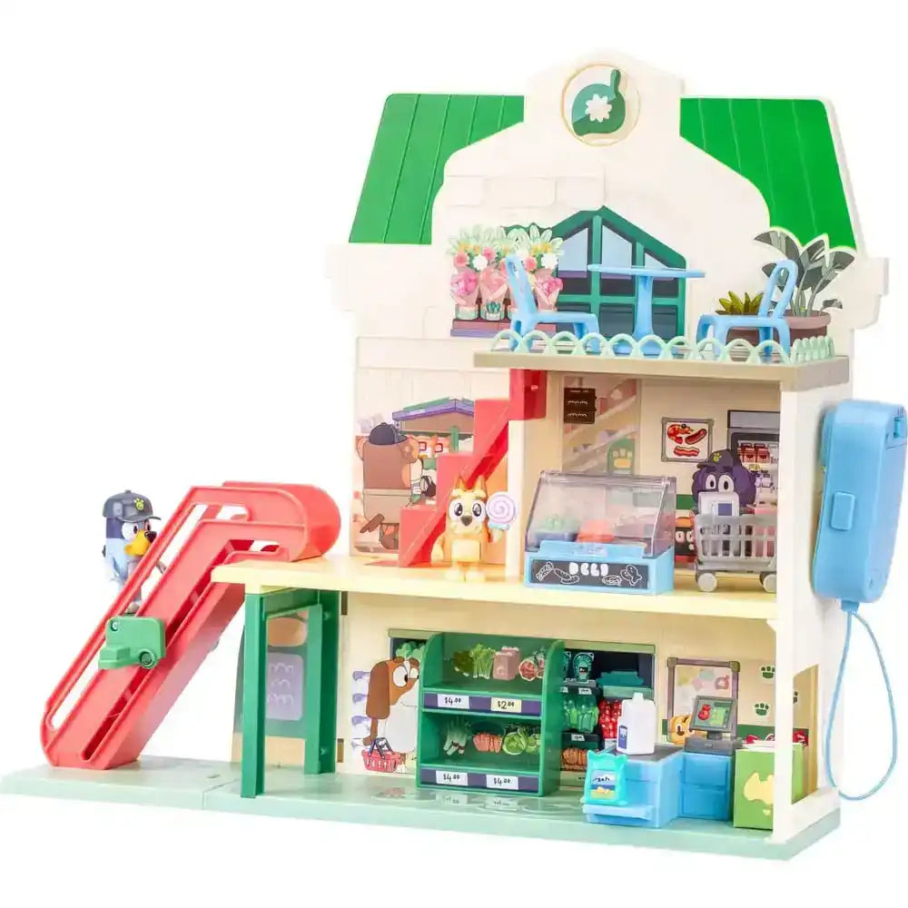 Bluey Minifiguren Spielset Bluey Let's Play Chef Supermarkt