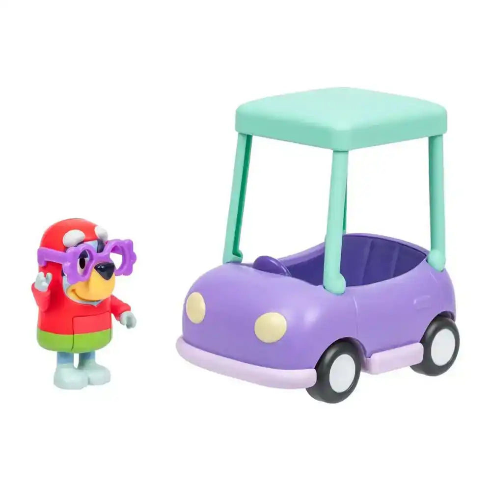 Bluey Minifiguren Spielset Janet & Oma Auto