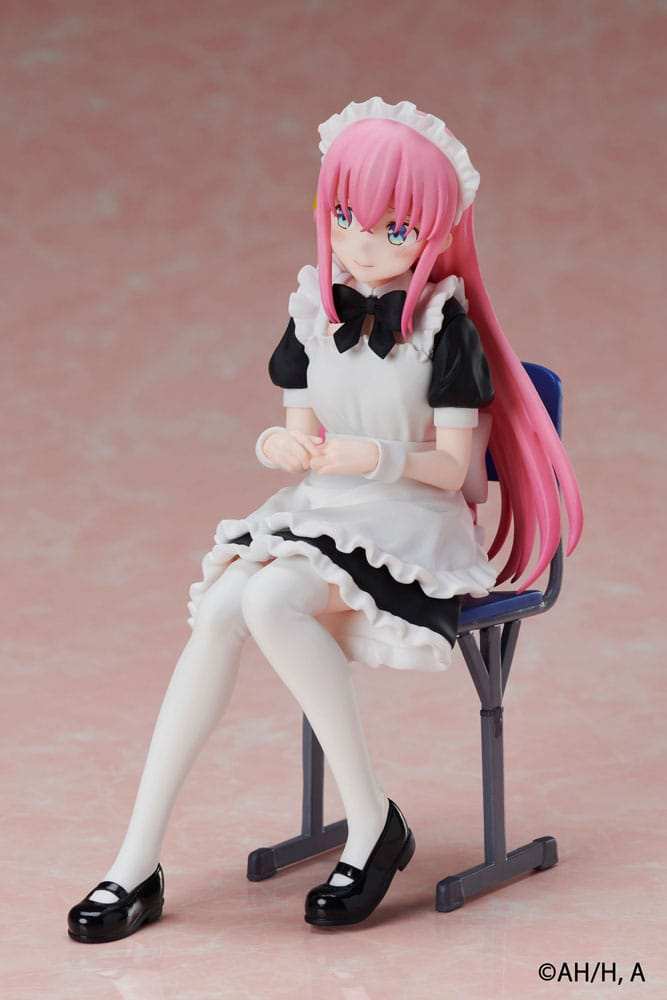 Bocchi the Rock! Statue Hitori Gotoh Maid Ver. 15 cm - Smalltinytoystore