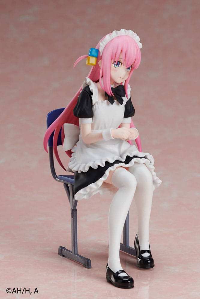 Bocchi the Rock! Statue Hitori Gotoh Maid Ver. 15 cm - Smalltinytoystore