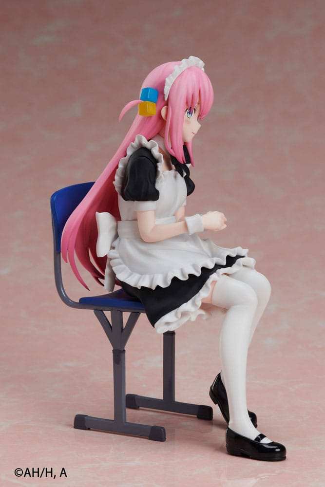 Bocchi the Rock! Statue Hitori Gotoh Maid Ver. 15 cm - Smalltinytoystore