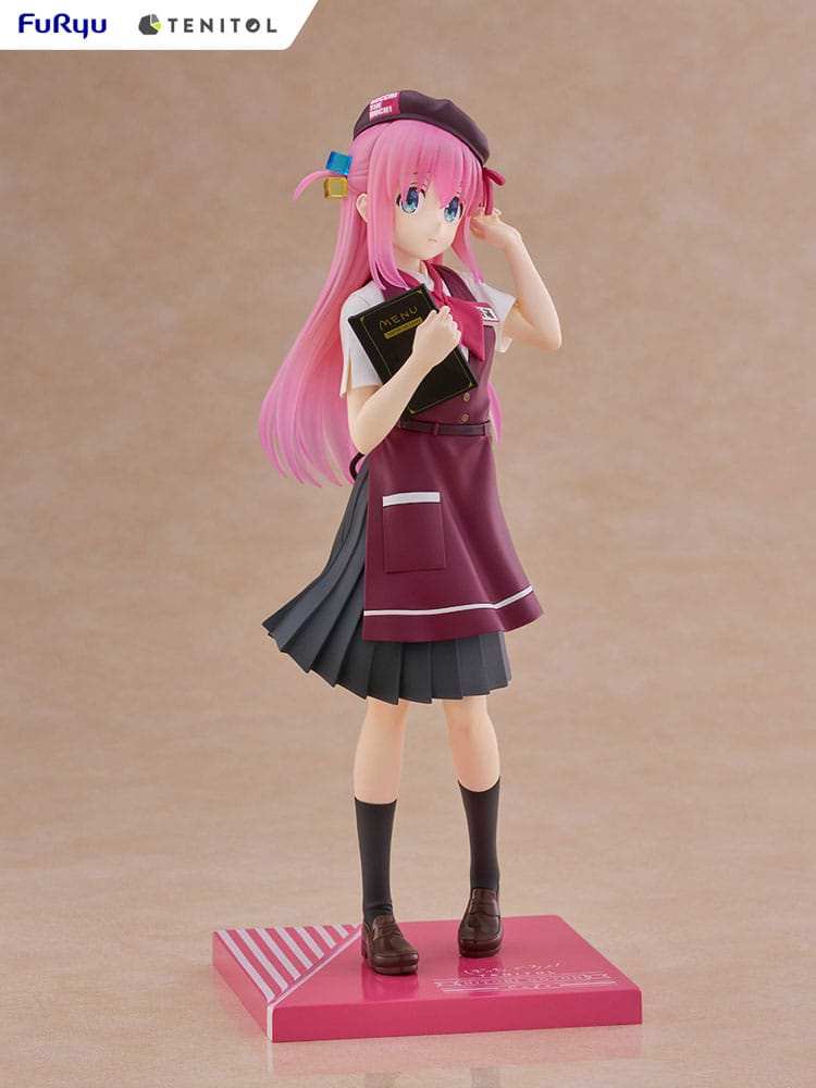 Bocchi the Rock! Tenitol PVC Statue Hitori Gotoh Café Style Ver. 20 cm - Smalltinytoystore