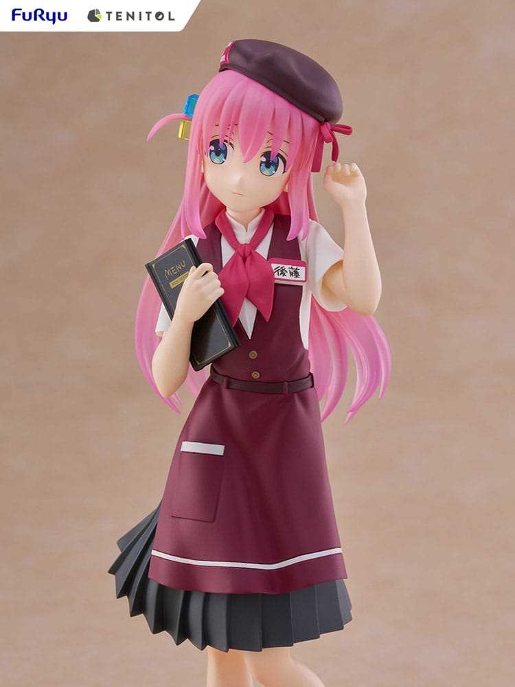 Bocchi the Rock! Tenitol PVC Statue Hitori Gotoh Café Style Ver. 20 cm - Smalltinytoystore