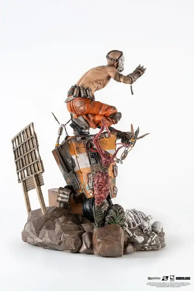 Borderlands 3 Statue 1/6 Psycho & Claptrap Diorama 40 cm - Smalltinytoystore