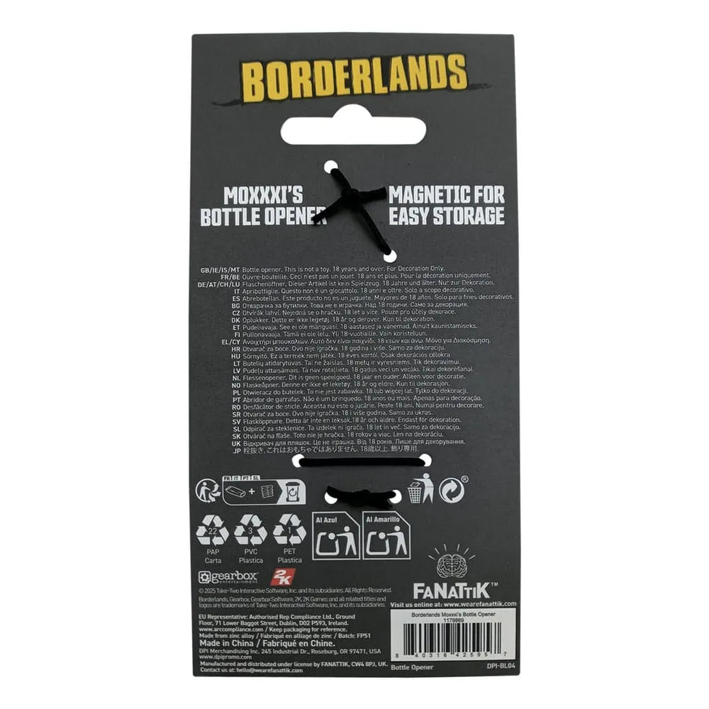 Borderlands Flaschenöffner Mad Moxxi