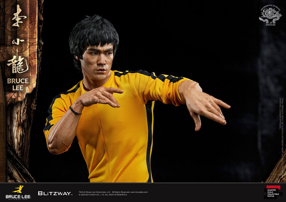 Bruce Lee Statue 1/4 50th Anniversary Tribute 55 cm - Smalltinytoystore