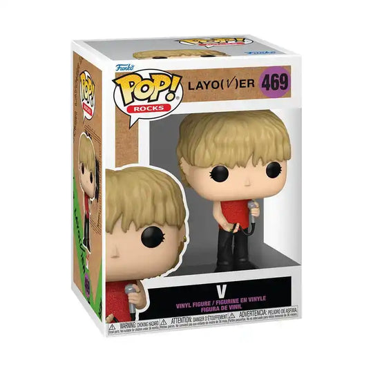 BTS Solo POP! Rocks Vinyl Figur V (Love Me Again) 9 cm - Smalltinytoystore