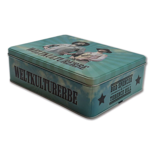 Bud Spencer & Terence Hill Blechdose Weltkultuerbe - Smalltinytoystore