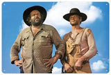 Bud Spencer & Terence Hill Blechschild Blauer Himmel 20 x 30 cm - Smalltinytoystore