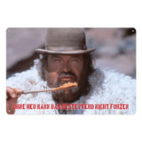 Bud Spencer Blechschild Bohnen 20 x 30 cm - Smalltinytoystore