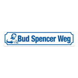 Bud Spencer Blechschild Bud Spencer Weg 46 x 10 cm - Smalltinytoystore