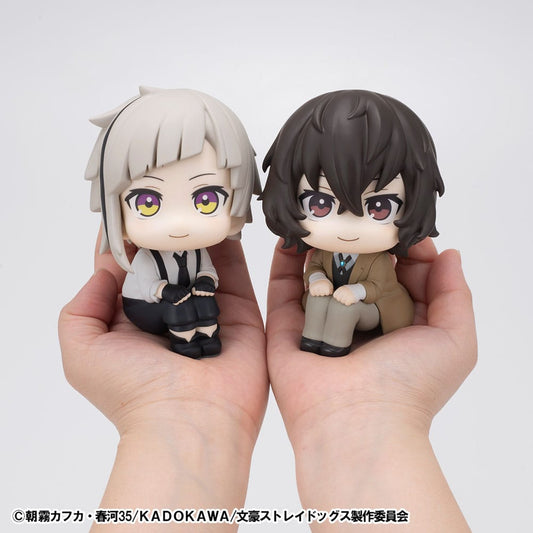 Bungo Stray Dogs Look Up PVC Statue Atsushi Nakajima & Osamu Dazai Set (with gift) 11 cm - Smalltinytoystore