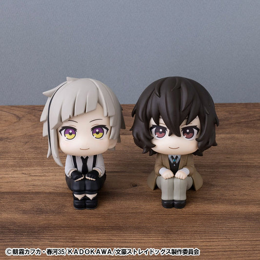 Bungo Stray Dogs Look Up PVC Statue Atsushi Nakajima & Osamu Dazai Set (with gift) 11 cm - Smalltinytoystore