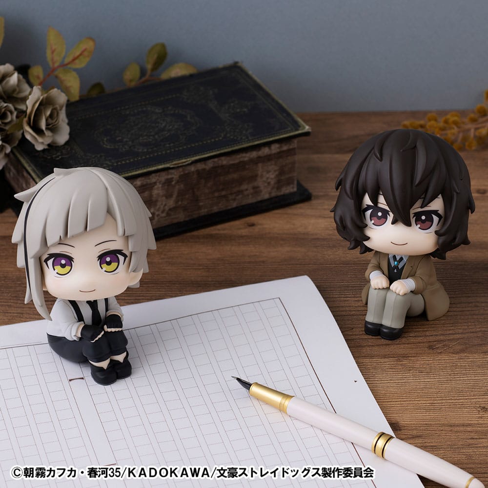 Bungo Stray Dogs Look Up PVC Statue Atsushi Nakajima & Osamu Dazai Set (with gift) 11 cm - Smalltinytoystore