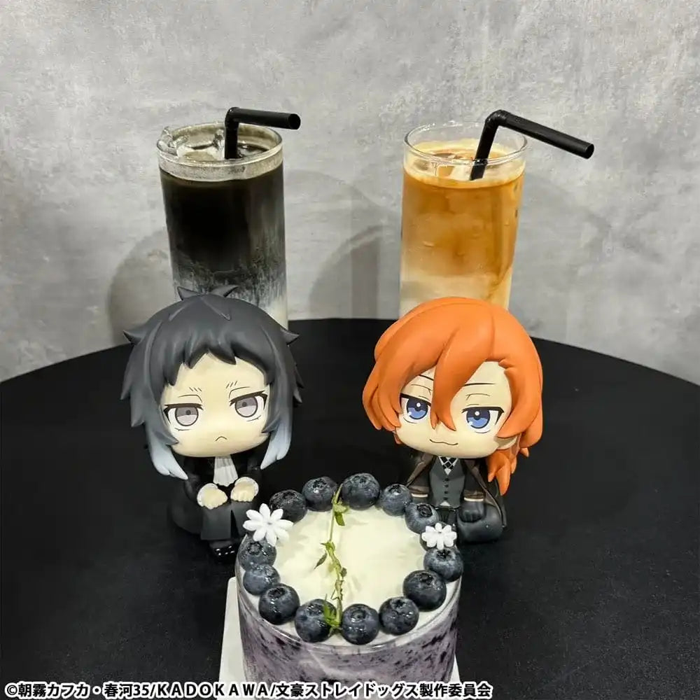 Bungo Stray Dogs Look Up PVC Statue Ryunosukie Akutagawa & Chuya Nakahara 11 cm (with gift) - Smalltinytoystore