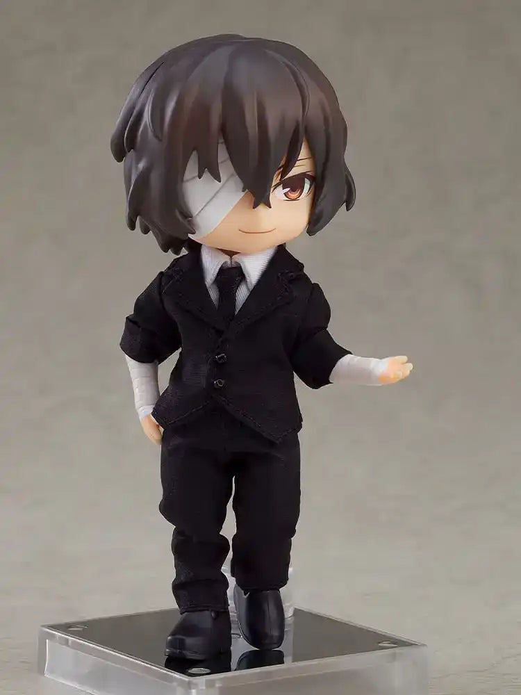 Bungo Stray Dogs Nendoroid Doll Figur Osamu Dazai: Dark Era Ver. 14 cm - Smalltinytoystore