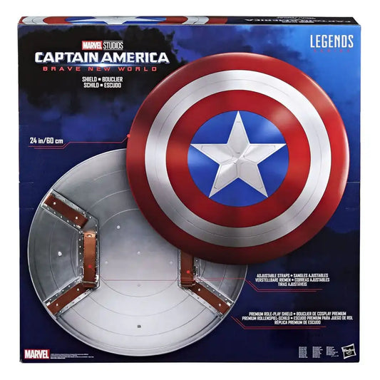 Captain America: Brave New World Marvel Legends Premium Rollenspiel-Schild 60 cm - Smalltinytoystore