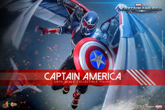 Captain America Brave New World Movie Masterpiece 1/6 Captain America HOT TOYS - Smalltinytoystore