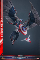 Captain America Brave New World Movie Masterpiece 1/6 Captain America HOT TOYS - Smalltinytoystore