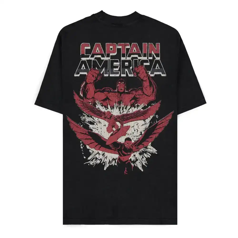 Captain America Brave New World T-Shirt 3 Heroes Größe M - Smalltinytoystore
