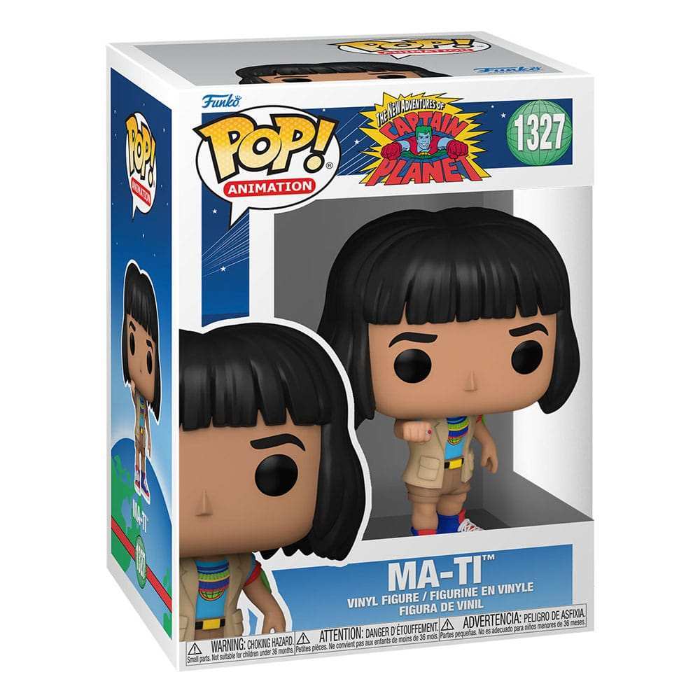 Captain Planet POP! Animation Figur Ma-Ti 9 cm - Smalltinytoystore