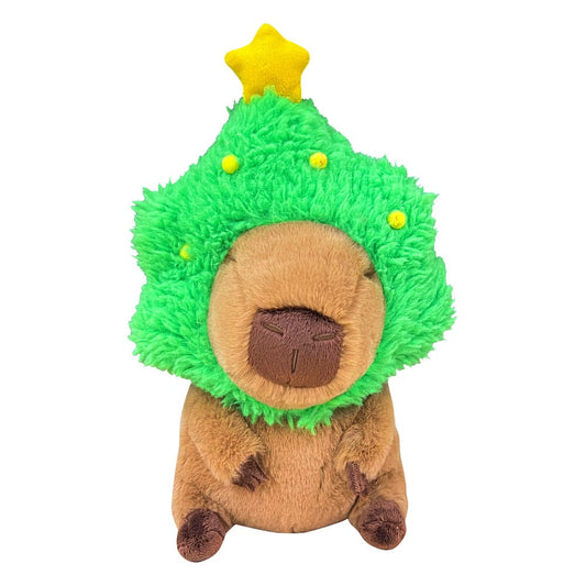 Capybara Plüschfigur Capybara with Christmas Tree 32 cm - Smalltinytoystore