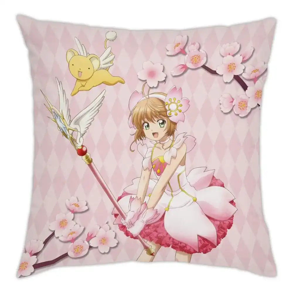 Cardcaptor Sakura Clear Card Kissen Blooming Spring 35 x 35 cm - Smalltinytoystore
